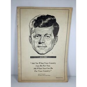 The Indianapolis Star Newspaper Booklet John F Kennedy 1917-1963 JFK Memorabilia